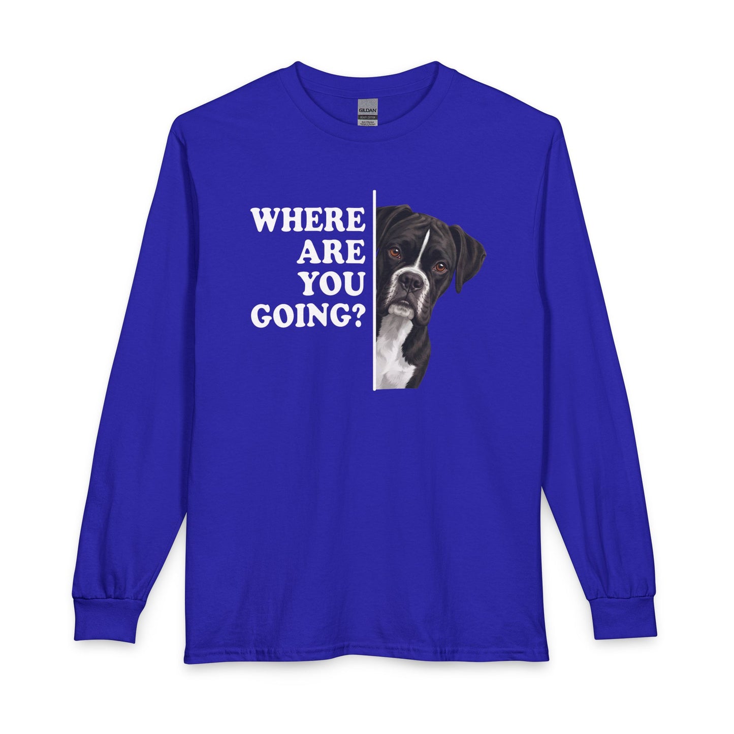 Black Boxer Alert Long Sleeve