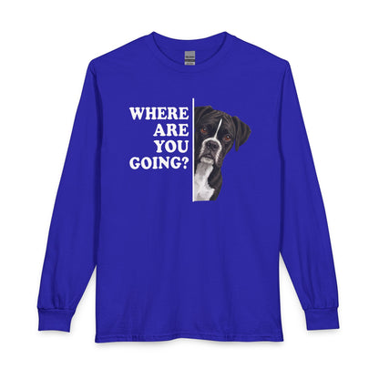 Black Boxer Alert Long Sleeve