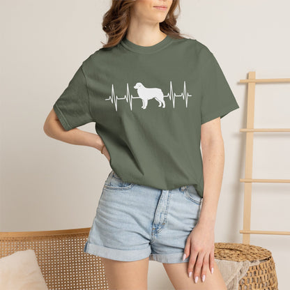 Australian Shepherd Heartbeat Premium Tee