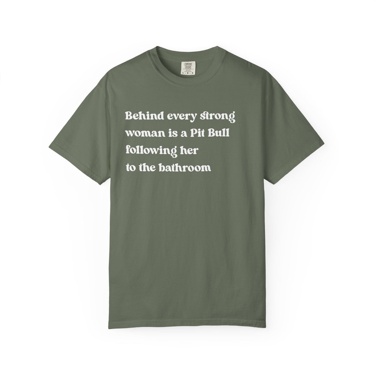 Pit Bull Strong Woman Premium Tee