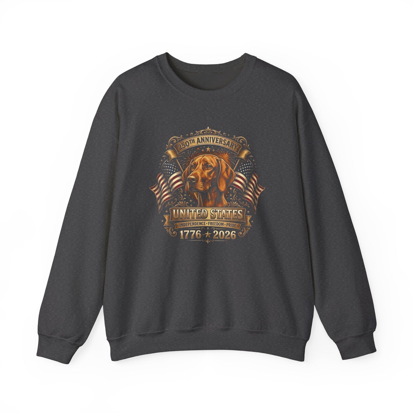 Vizsla 250 Years Anniversary Crewneck Sweatshirt