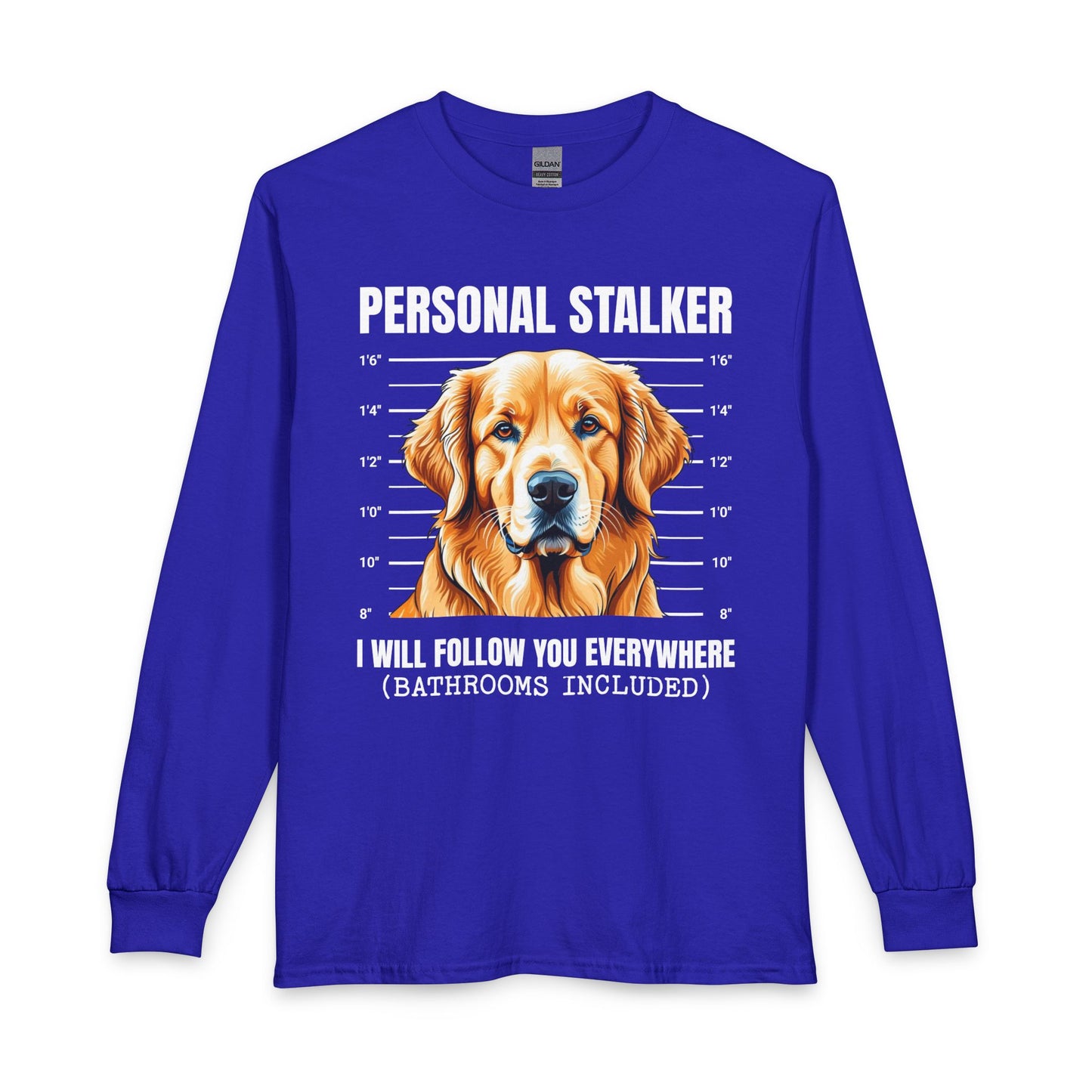 Golden Retriever Personal Stalker Long Sleeve