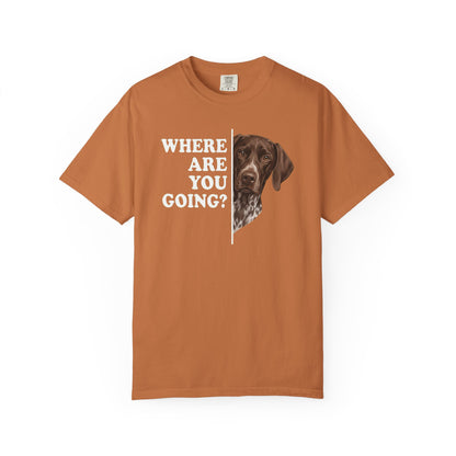 German Shorthaired Pointer Followning Premium Tee