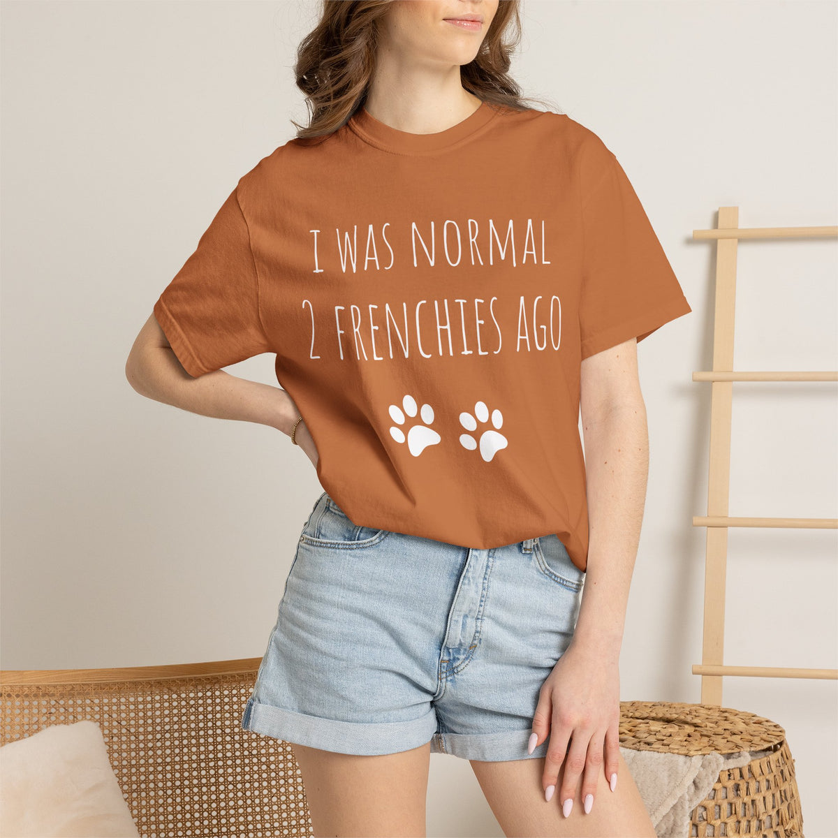 I Was Normal 2 Frenches Ago Premium Tee