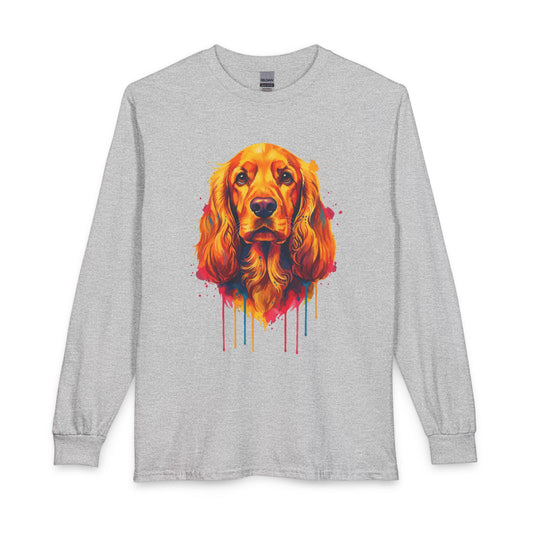 Cocker Spaniel Painting Long Sleeve