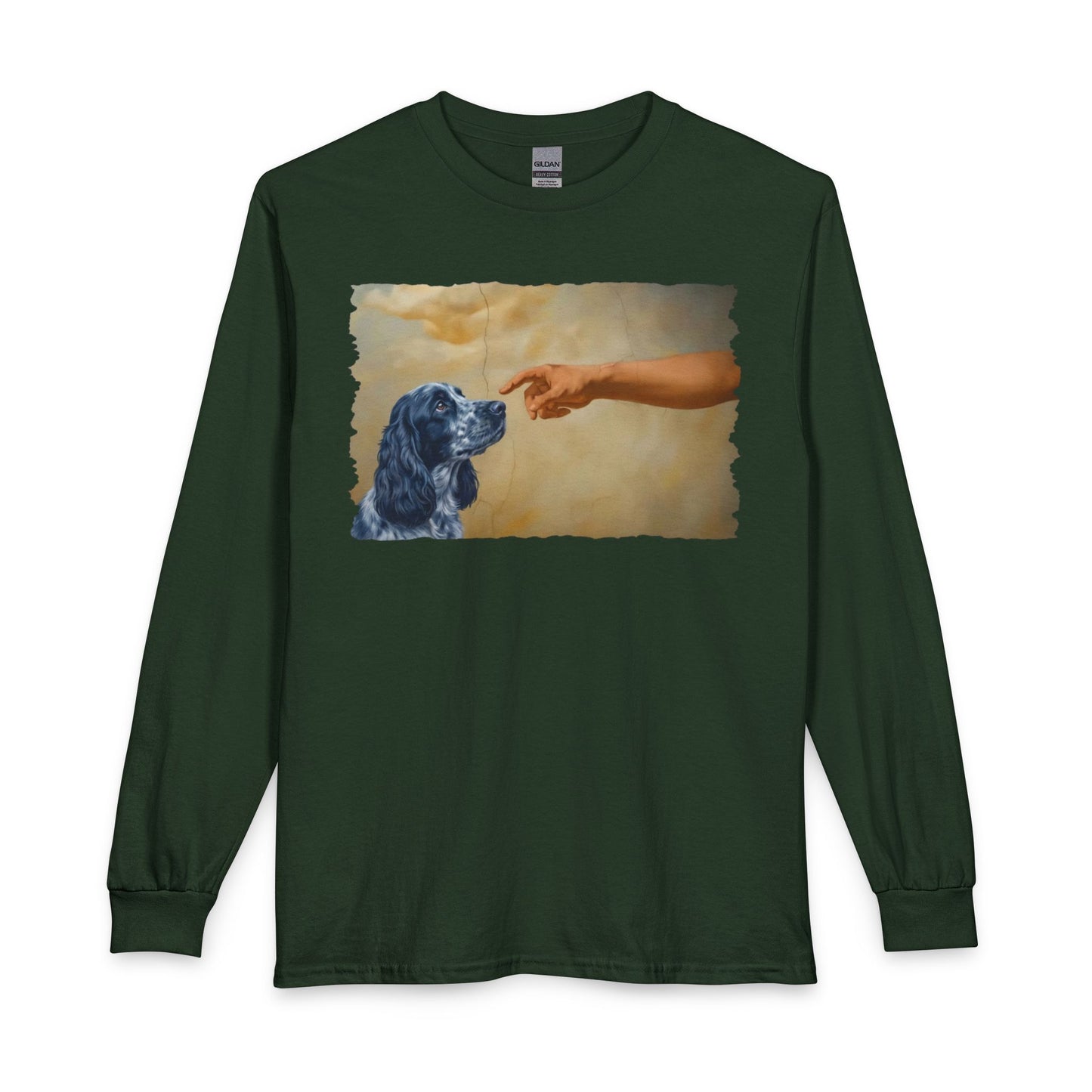 God Creates Blue Roan Cocker Spaniel Long Sleeve