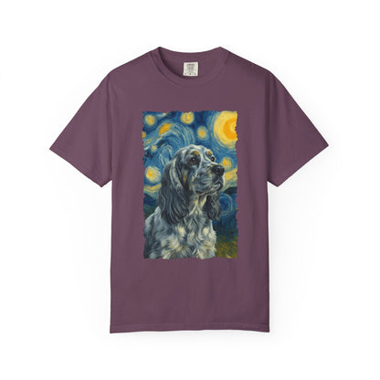Blue Roan Cocker Spaniel van Gogh