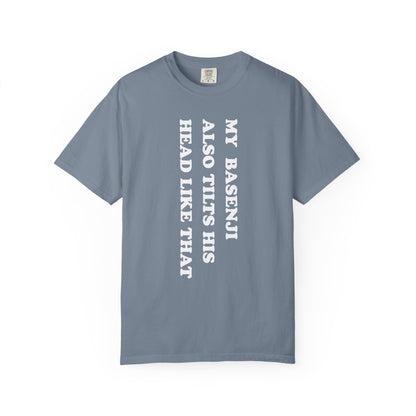 Basenji Tilts His Head Premium Tee