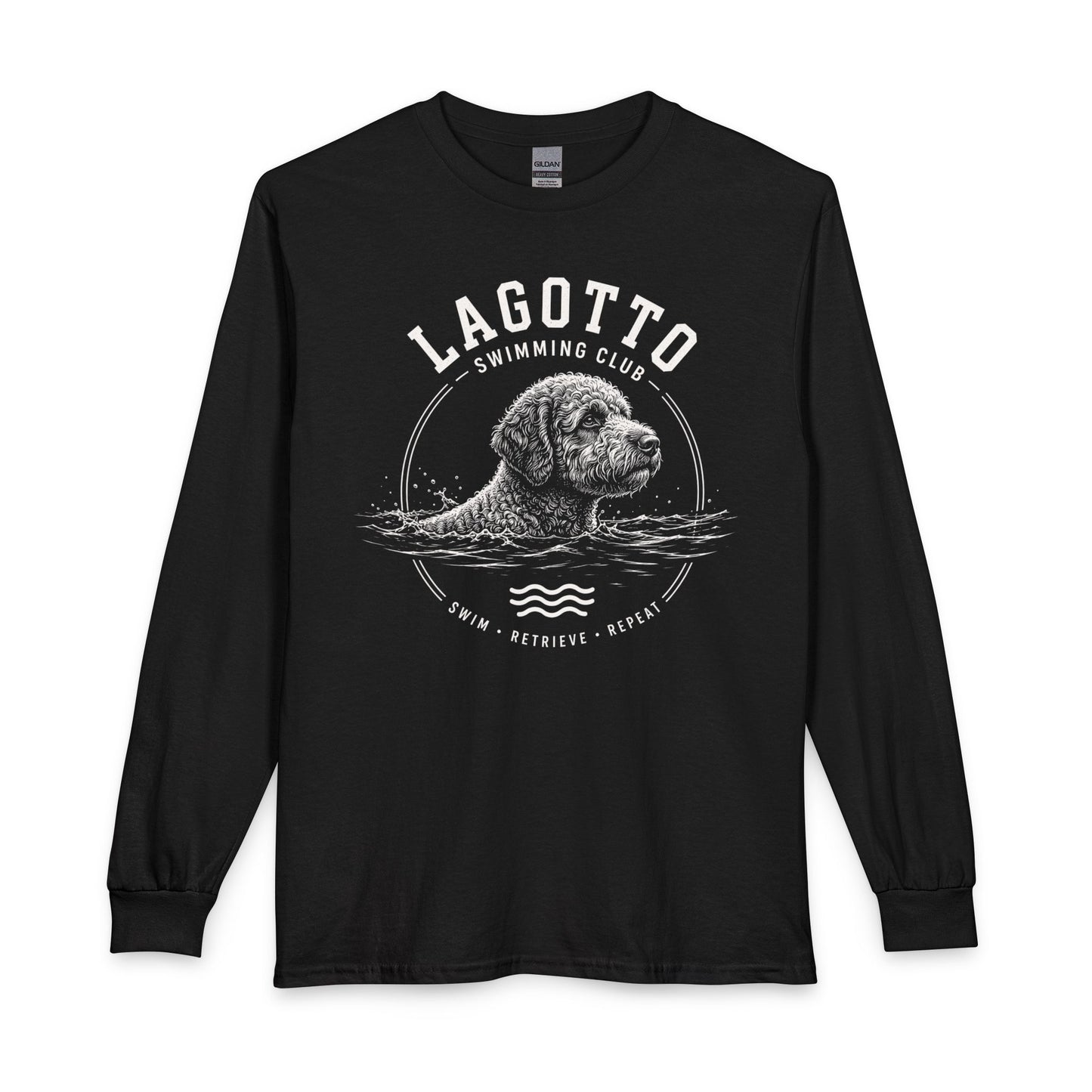 Lagotto Swimming Club Long Sleeve Black