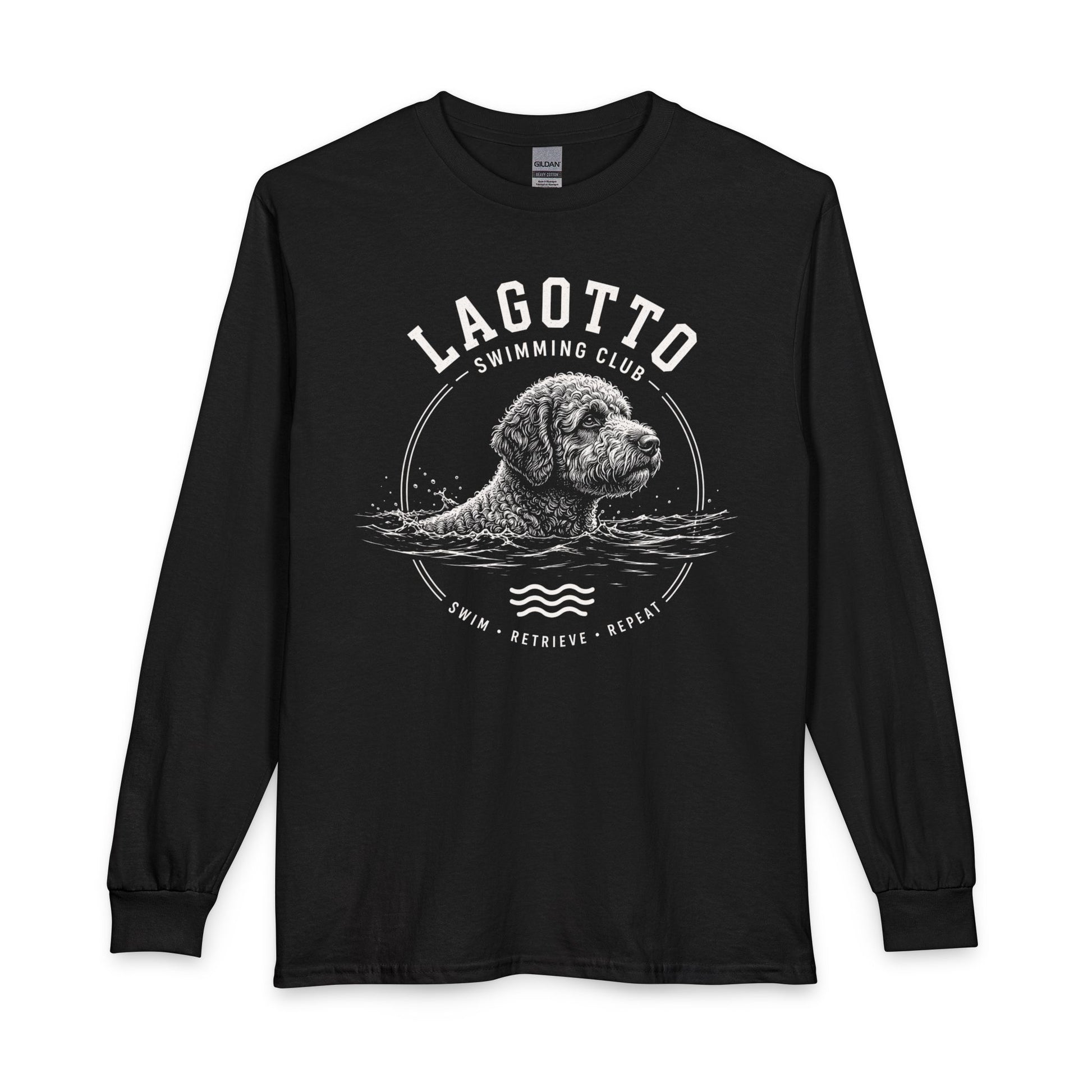 Lagotto Swimming Club Long Sleeve Black