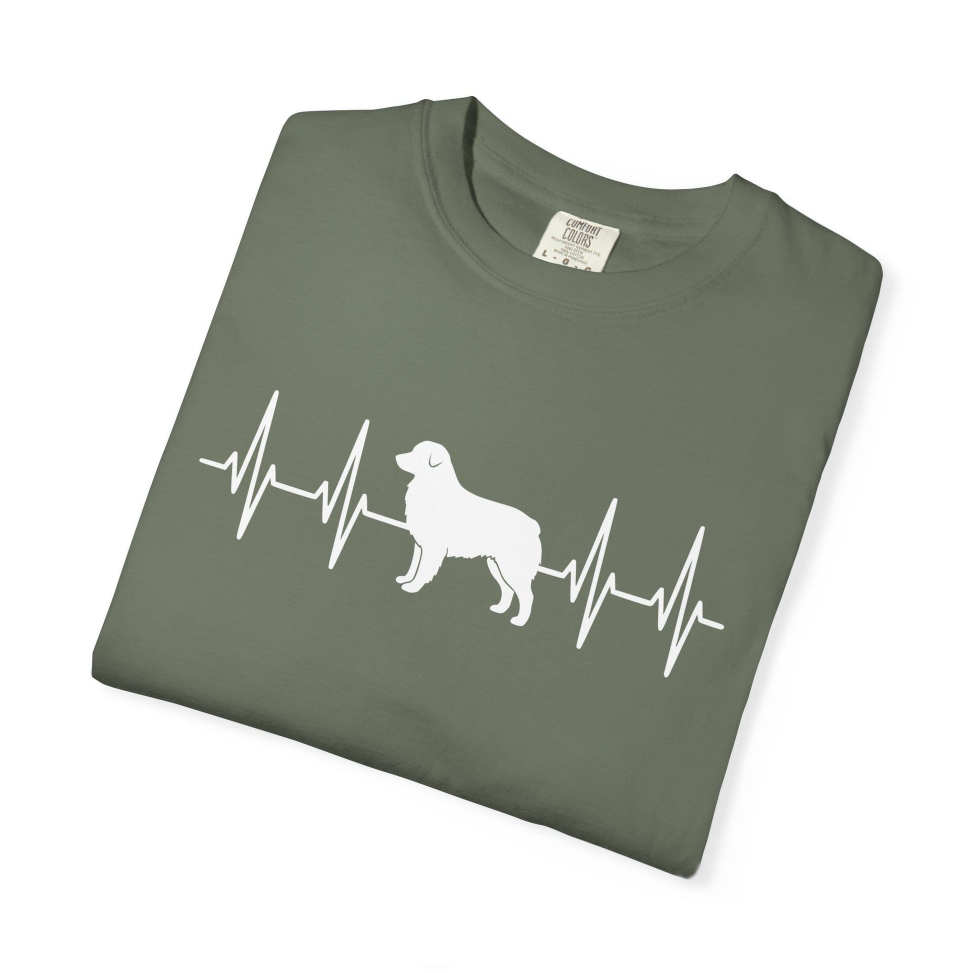 Australian Shepherd Heartbeat Premium Tee