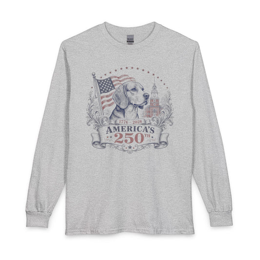 250 Years USA Beagle Long Sleeve