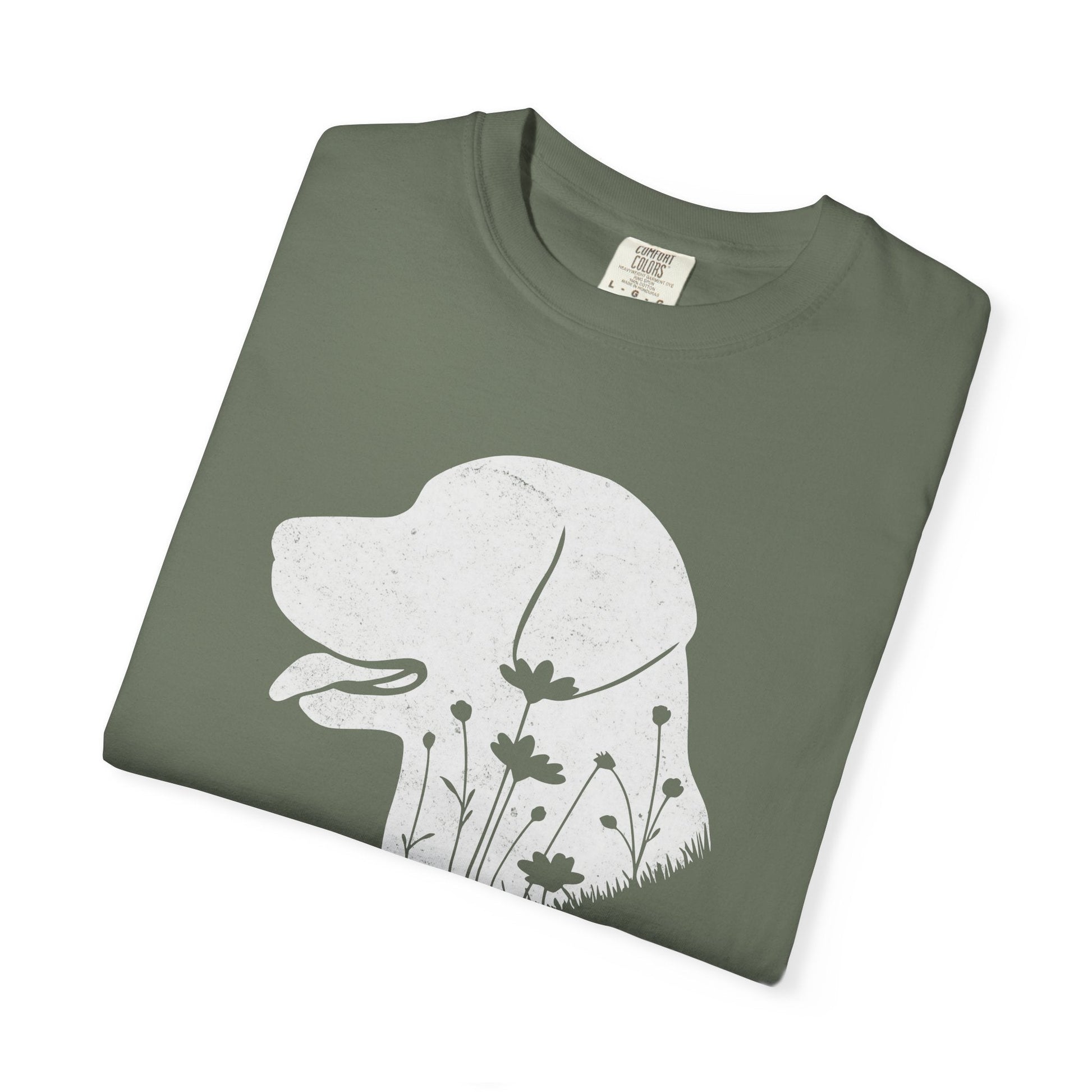Labrador Flowers Premium Tee