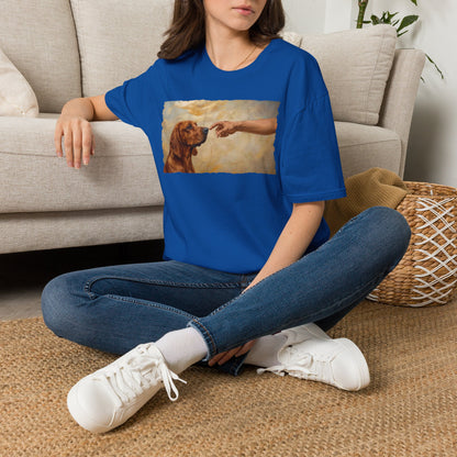 God Creates Redbone Coonhound