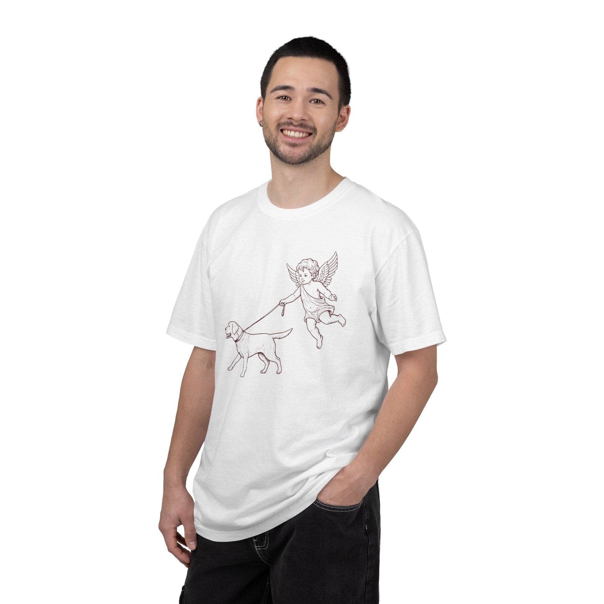 Angel Walking Lab Premium Tee