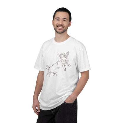 Angel Walking Lab Premium Tee