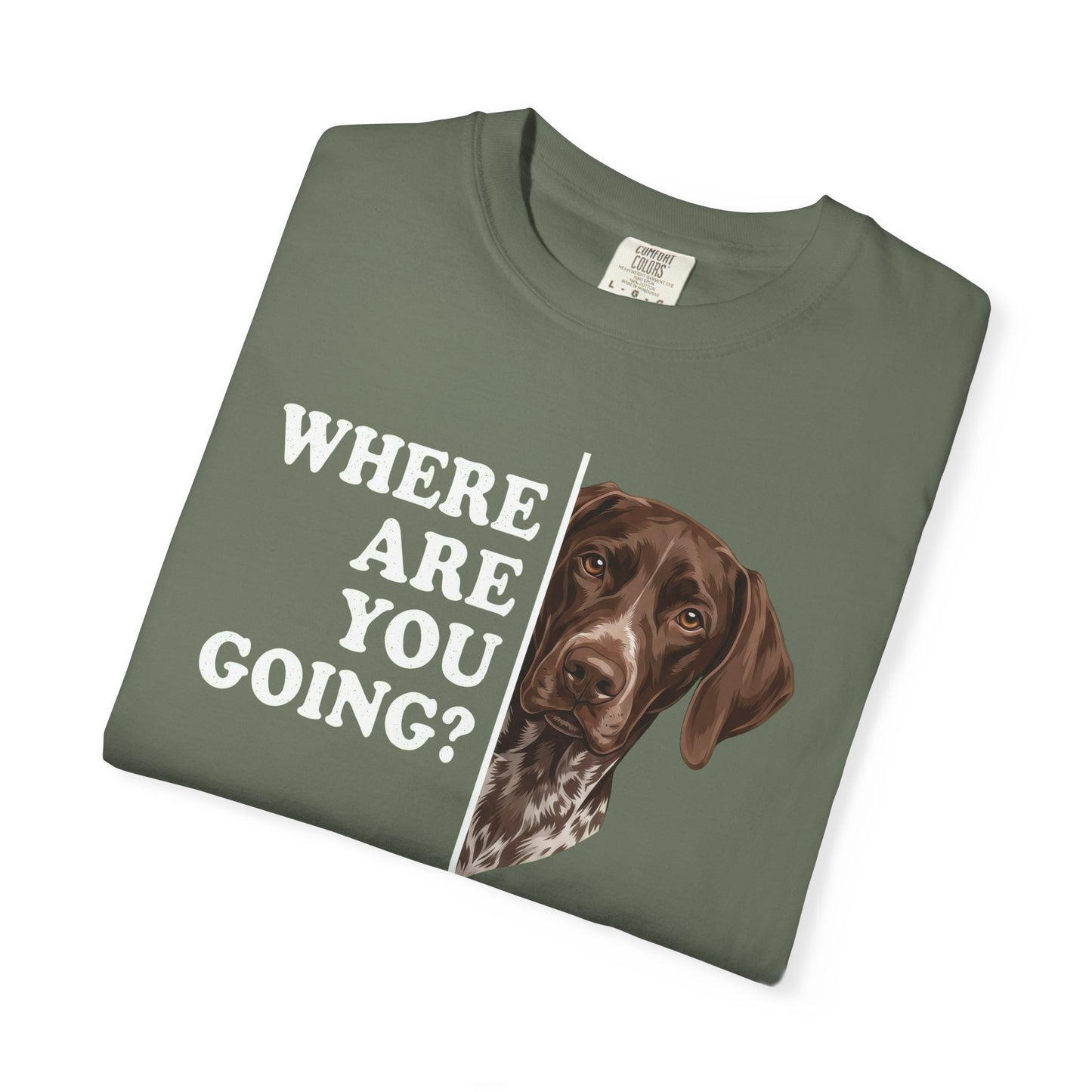 German Shorthaired Pointer Followning Premium Tee