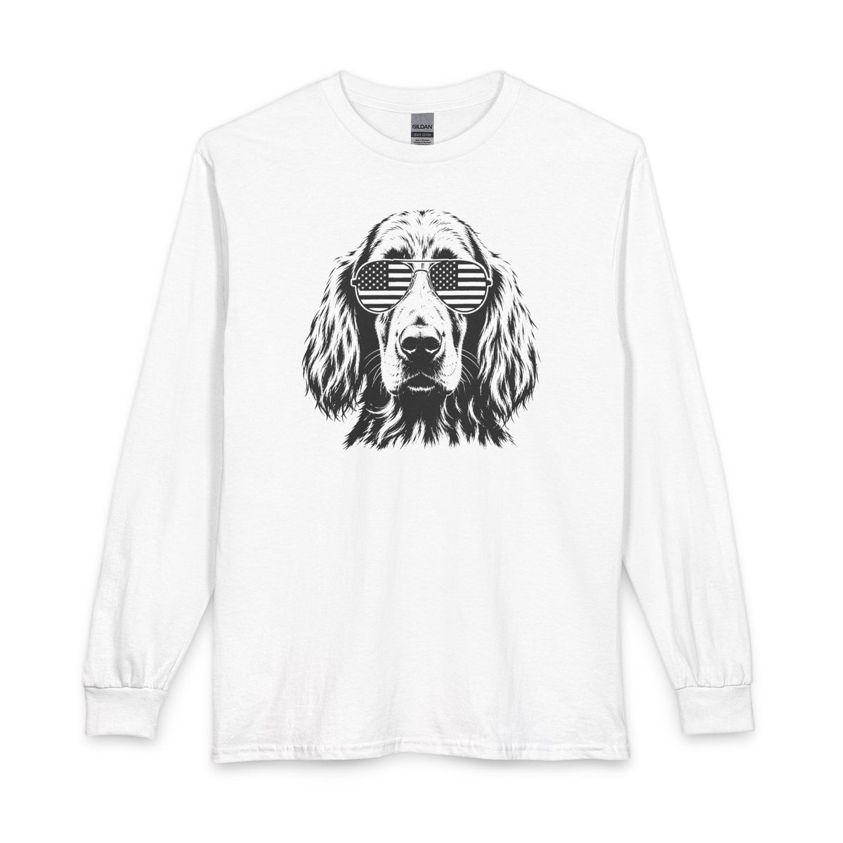 Irish Setter Flag Shades Long Sleeve