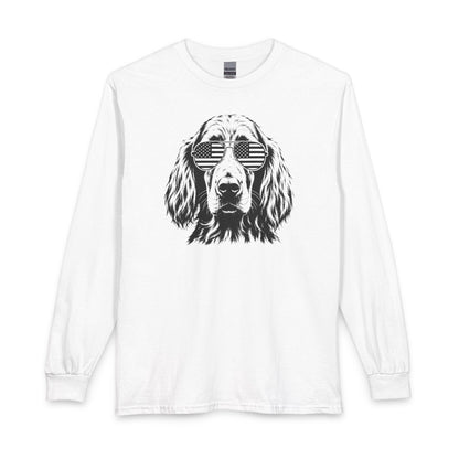 Irish Setter Flag Shades Long Sleeve