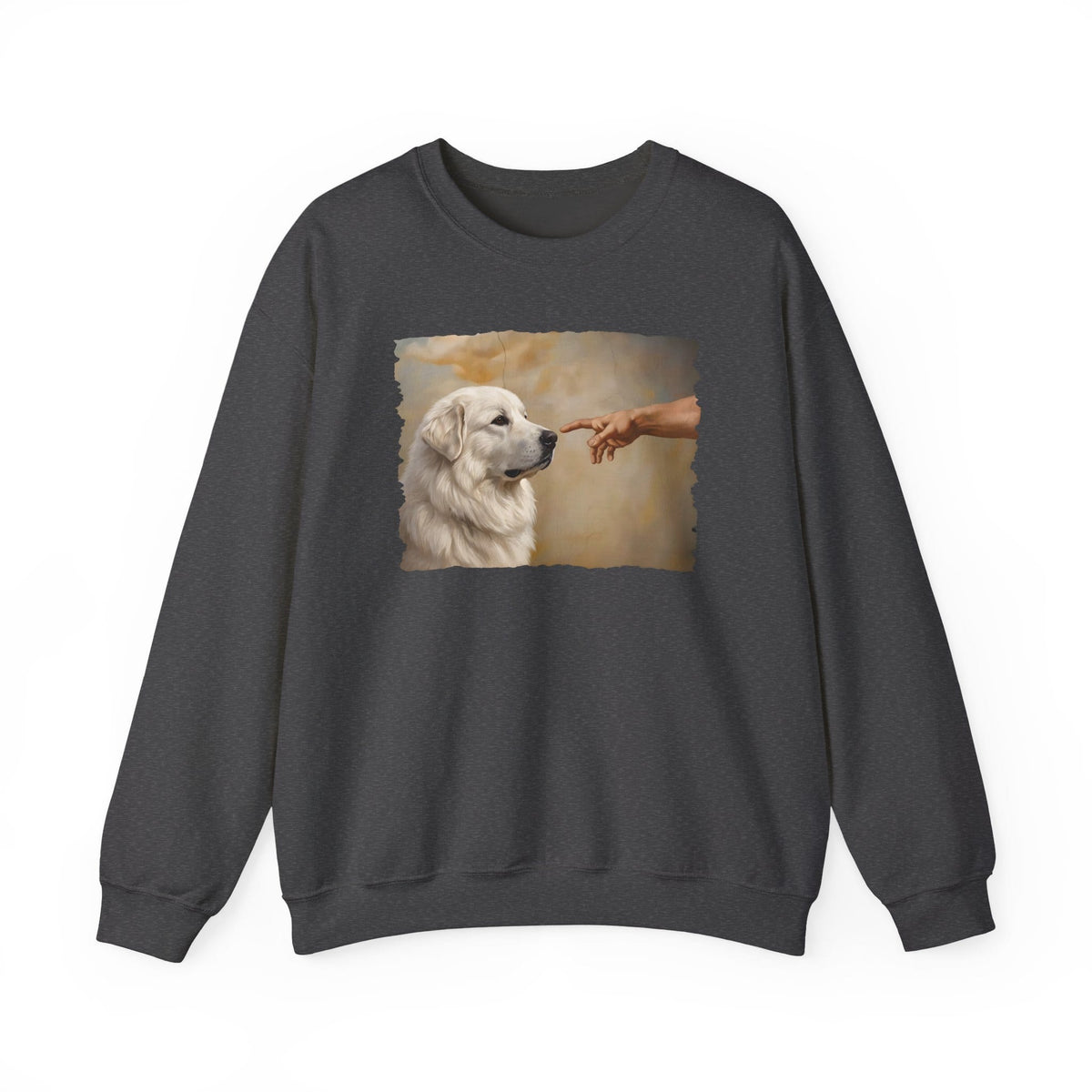 Great Pyrenees Creation Crewneck Sweatshirt