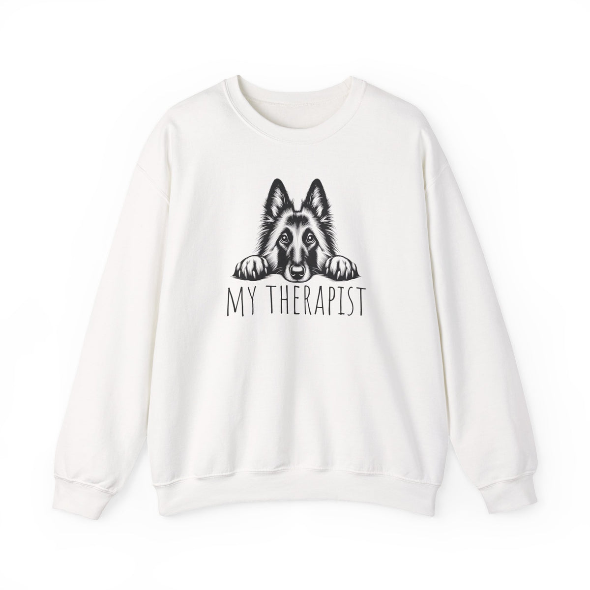 Belgian Tervuren My Therapist Crewneck Sweatshirt
