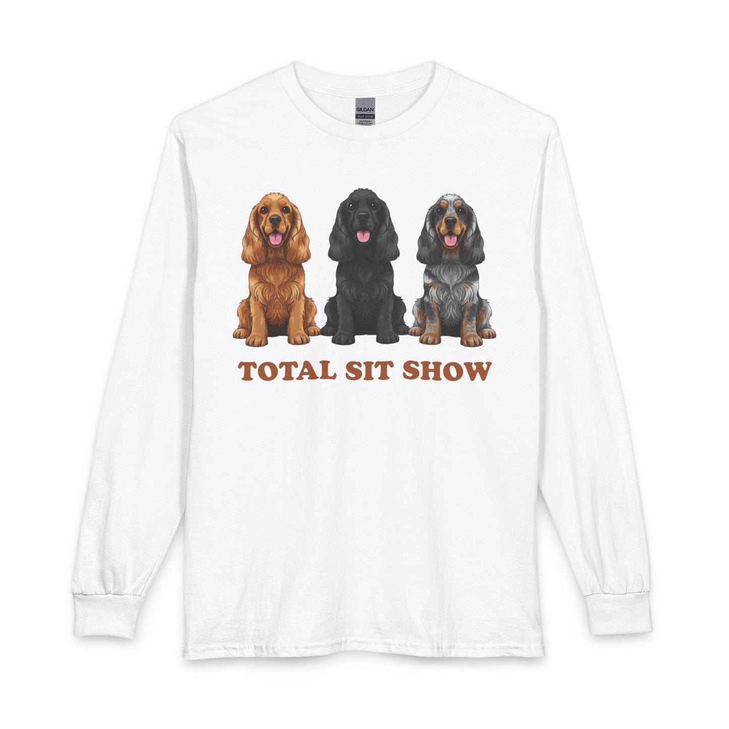 Total Sit Show Cocker SPaniel Long Sleeve
