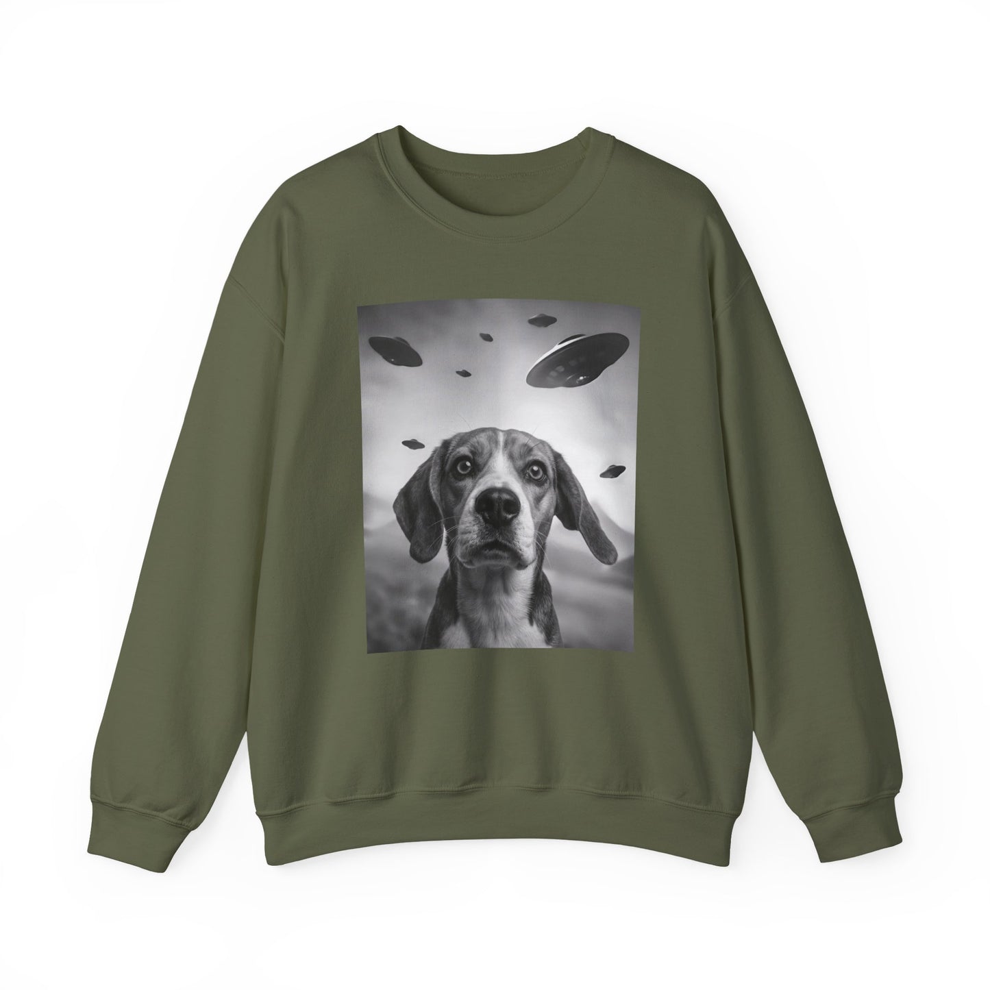 Beagle UFO Crewneck Sweatshirt