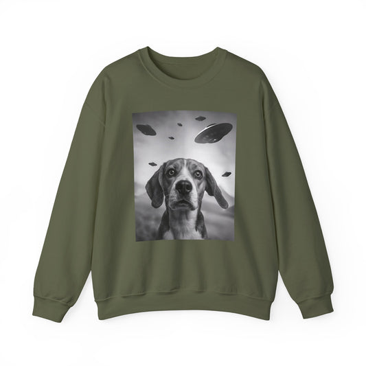 Beagle UFO Crewneck Sweatshirt