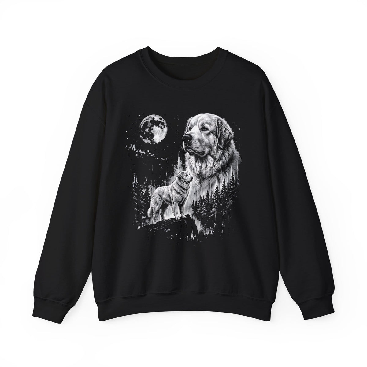 Great Pyrenees Moonlight Crewneck Sweatshirt