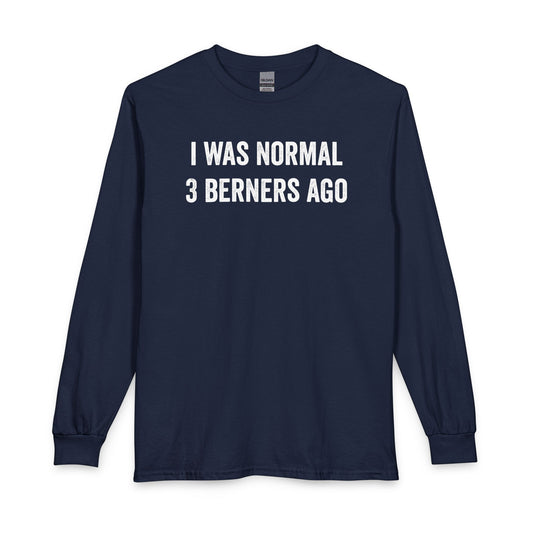 3 Berners Long Sleeve Navy