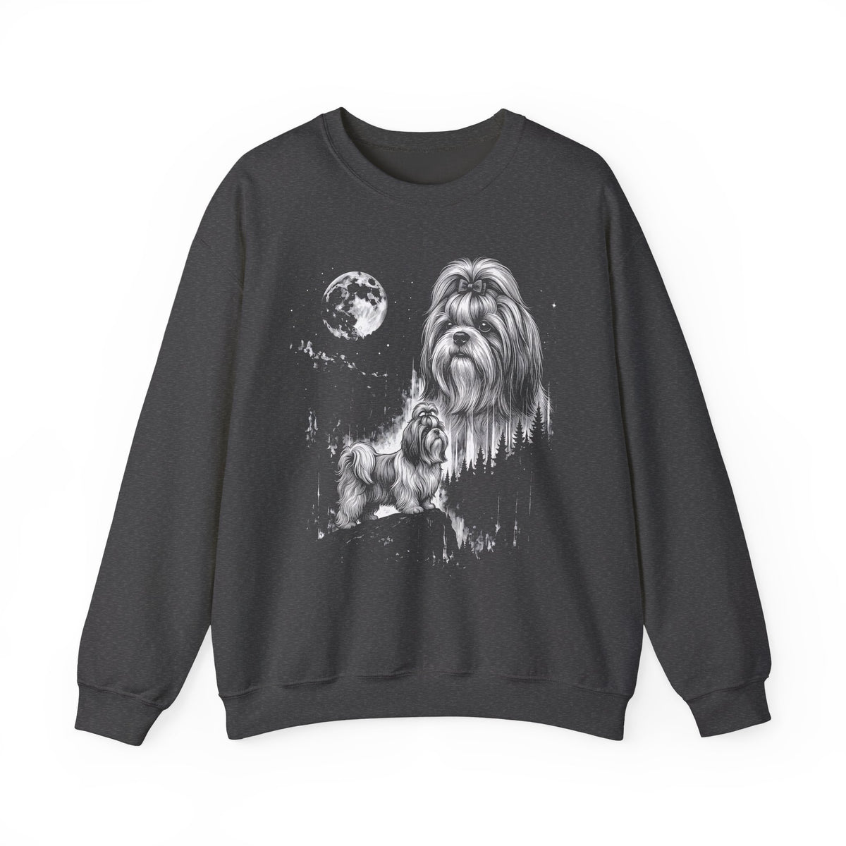 Shih Tzu Moonlight Crewneck Sweatshirt