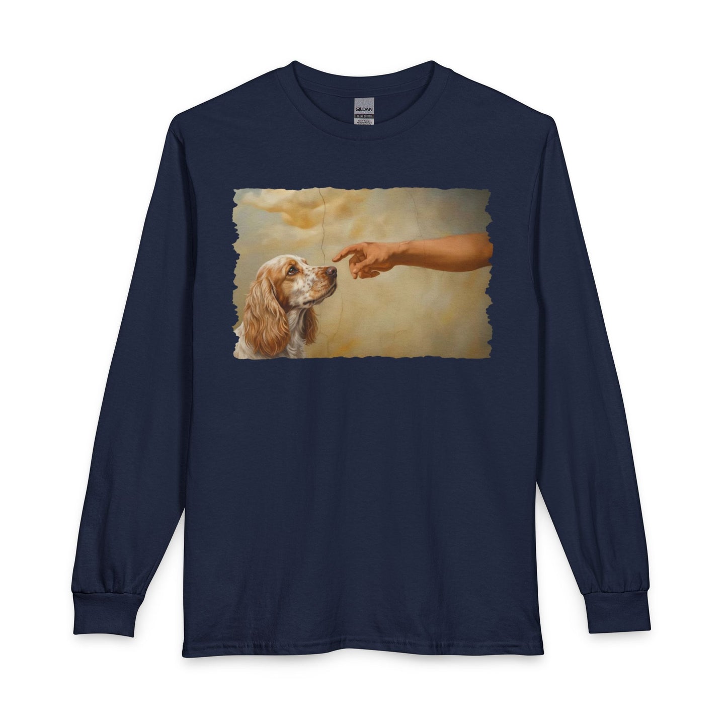 God Creates Lemon Roan Cocker Spaniel Long Sleeve
