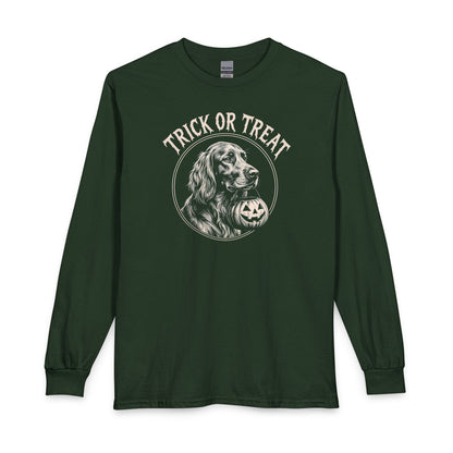 Irish Setter Trick Or Treat Long Sleeve