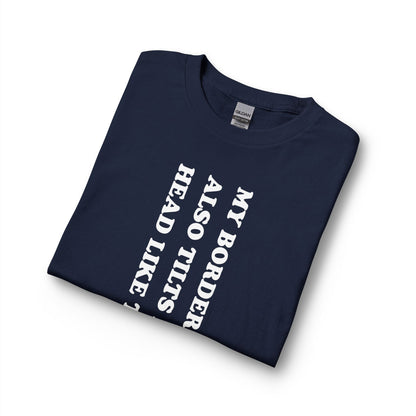 Border Collie Tilt His Head Long Sleeve