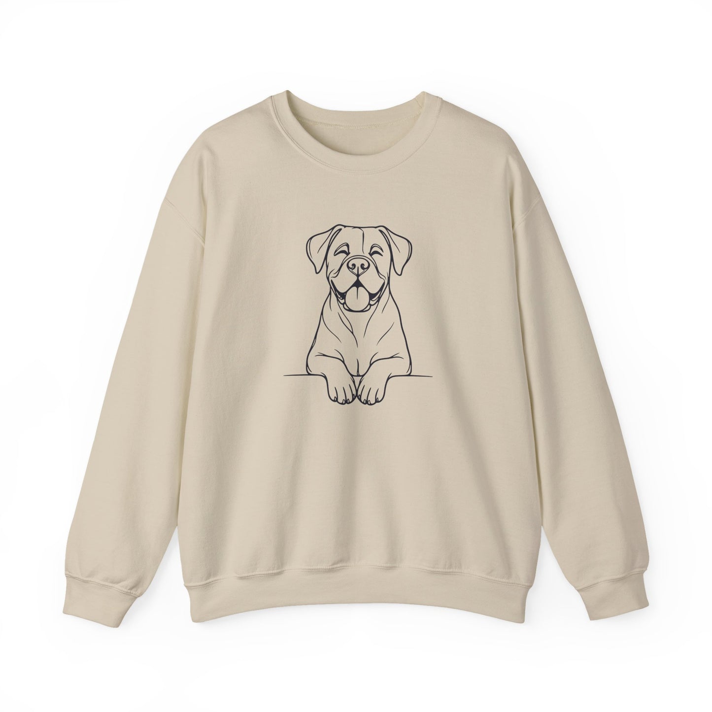 Happy Boxer Crewneck Sweatshirt