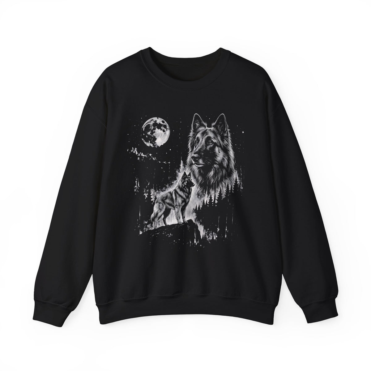 Belgian Tervuren Moonlight Crewneck Sweatshirt