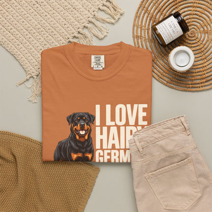 Rottweiler Hairy German Boys Premium Tee