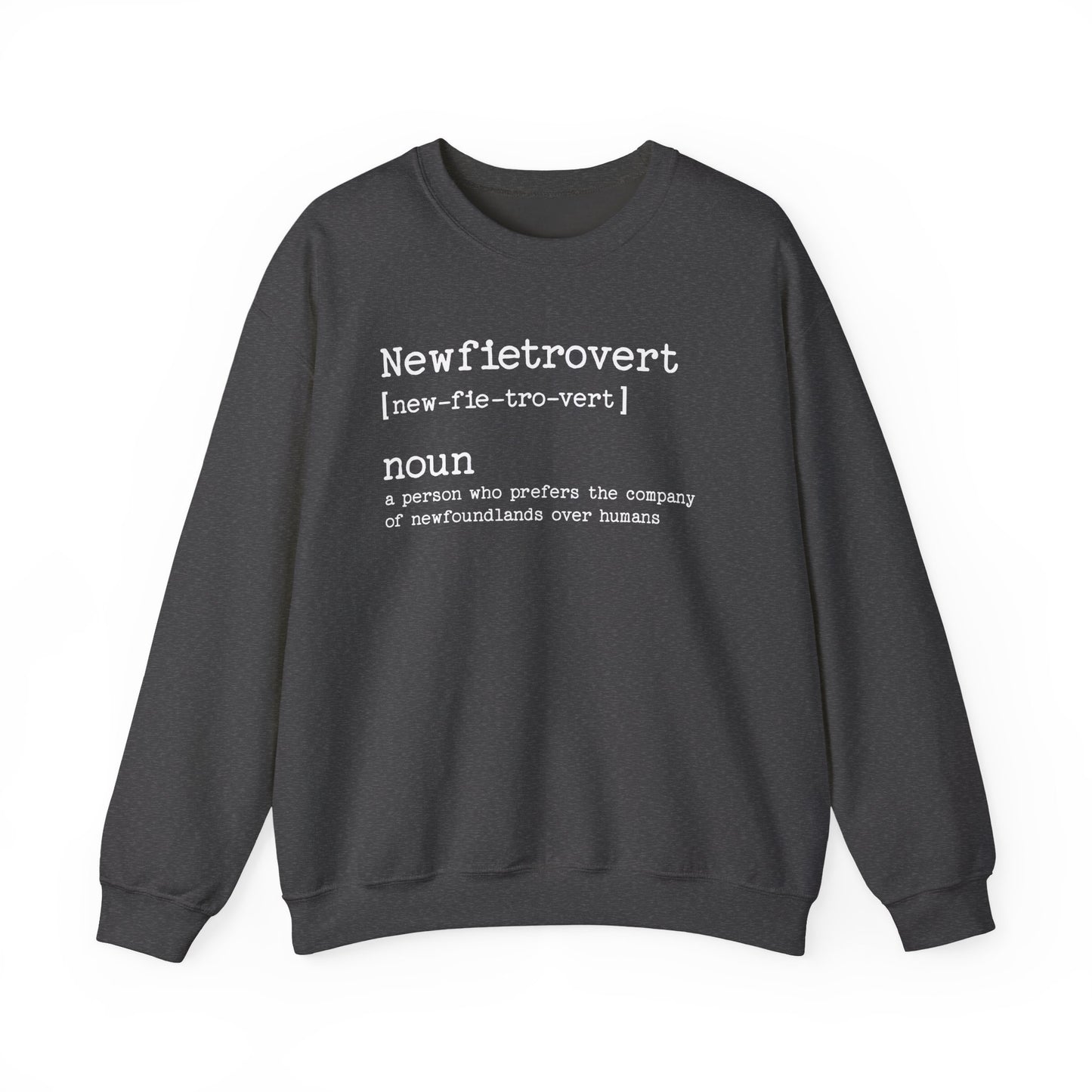 Newfoundland Newfietrovert Crewneck Sweatshirt