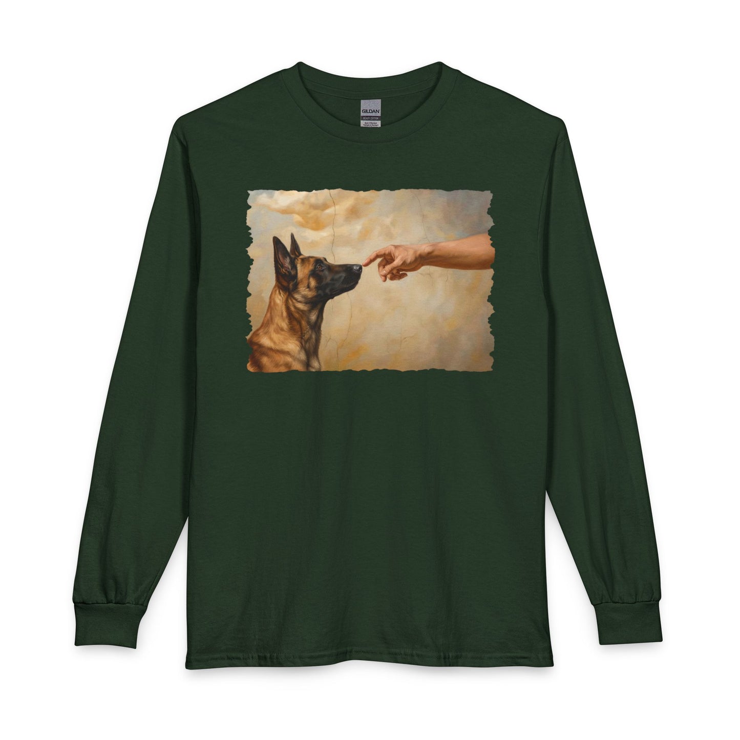 God Creates Belgian Malinois Long Sleeve