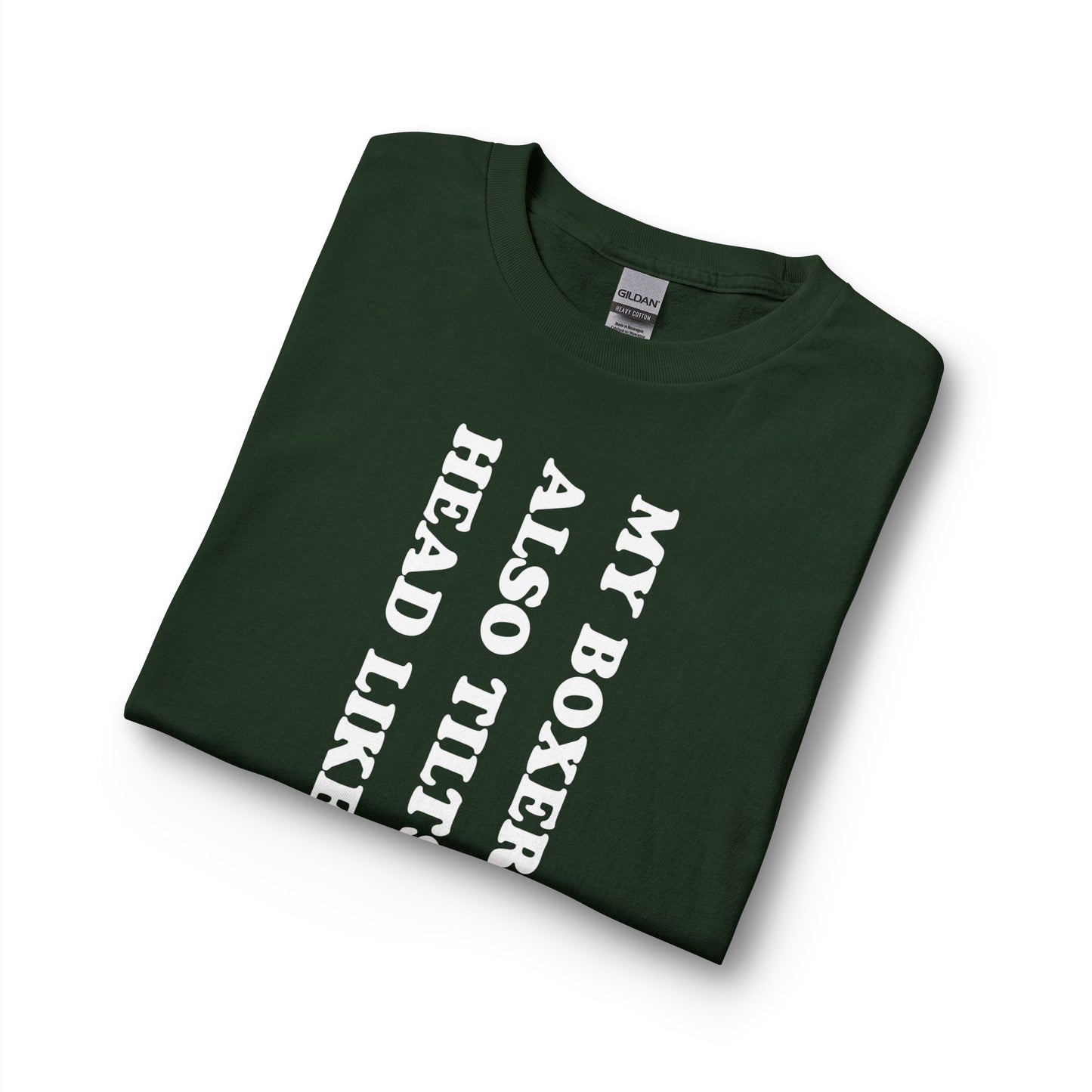 Boxer Tilt His Head Long Sleeve