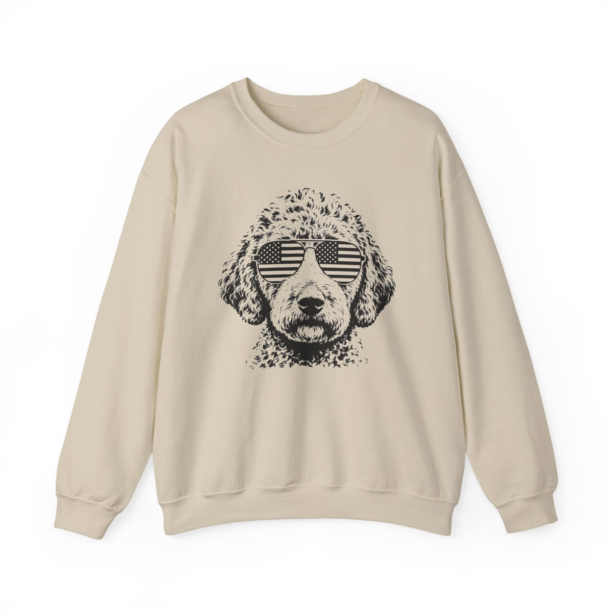 Lagotto USA Crewneck Sweatshirt Sand