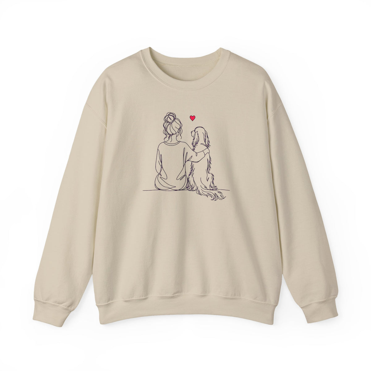 Irish Setter Hug Crewneck Sweatshirt