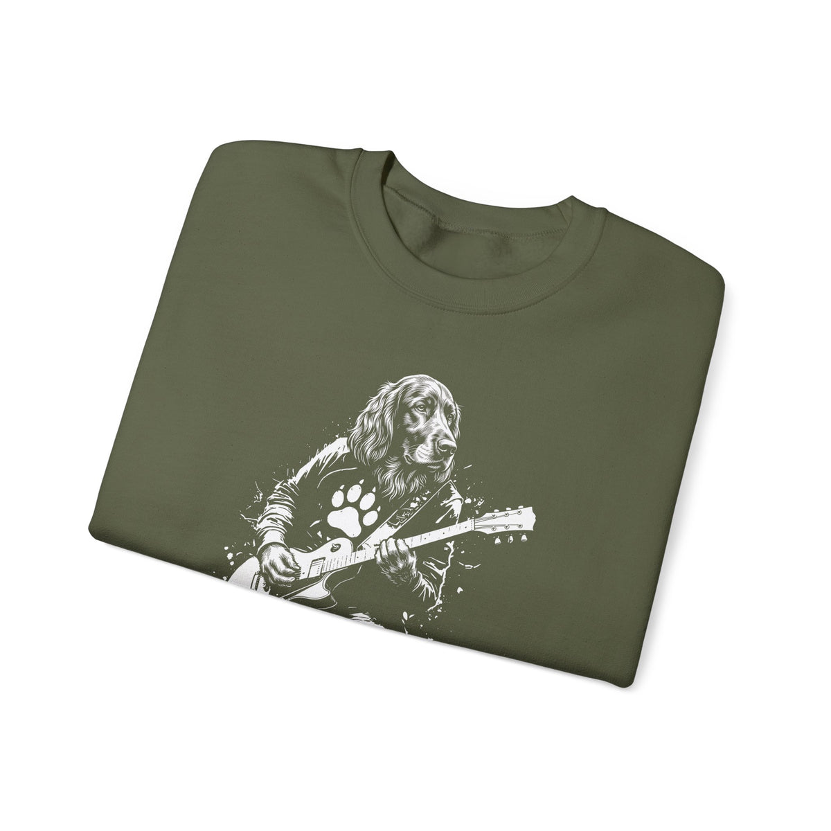 Irish Setter Guitar Crewneck Sweatshirt