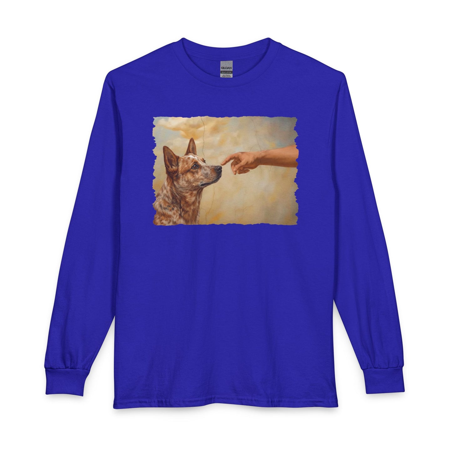 God Creates Red Heeler Long Sleeve