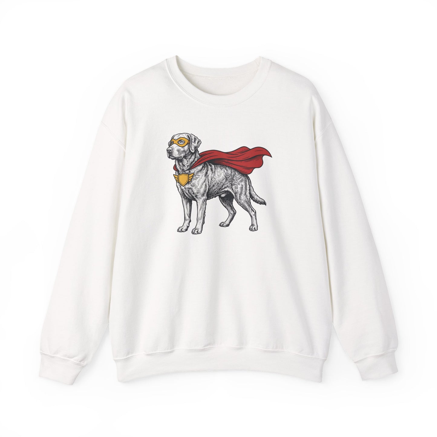 Chesapeake Bay Retriever Superhero Crewneck Sweatshirt