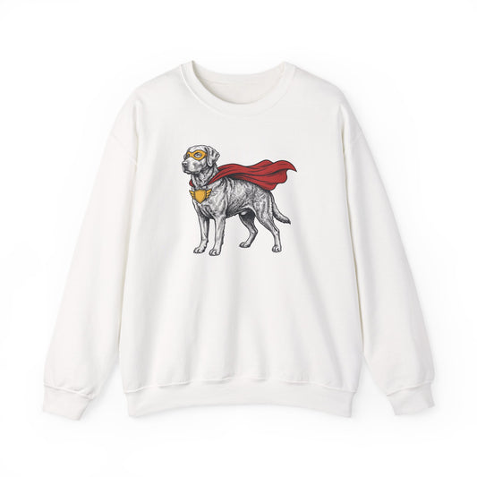 Chesapeake Bay Retriever Superhero Crewneck Sweatshirt