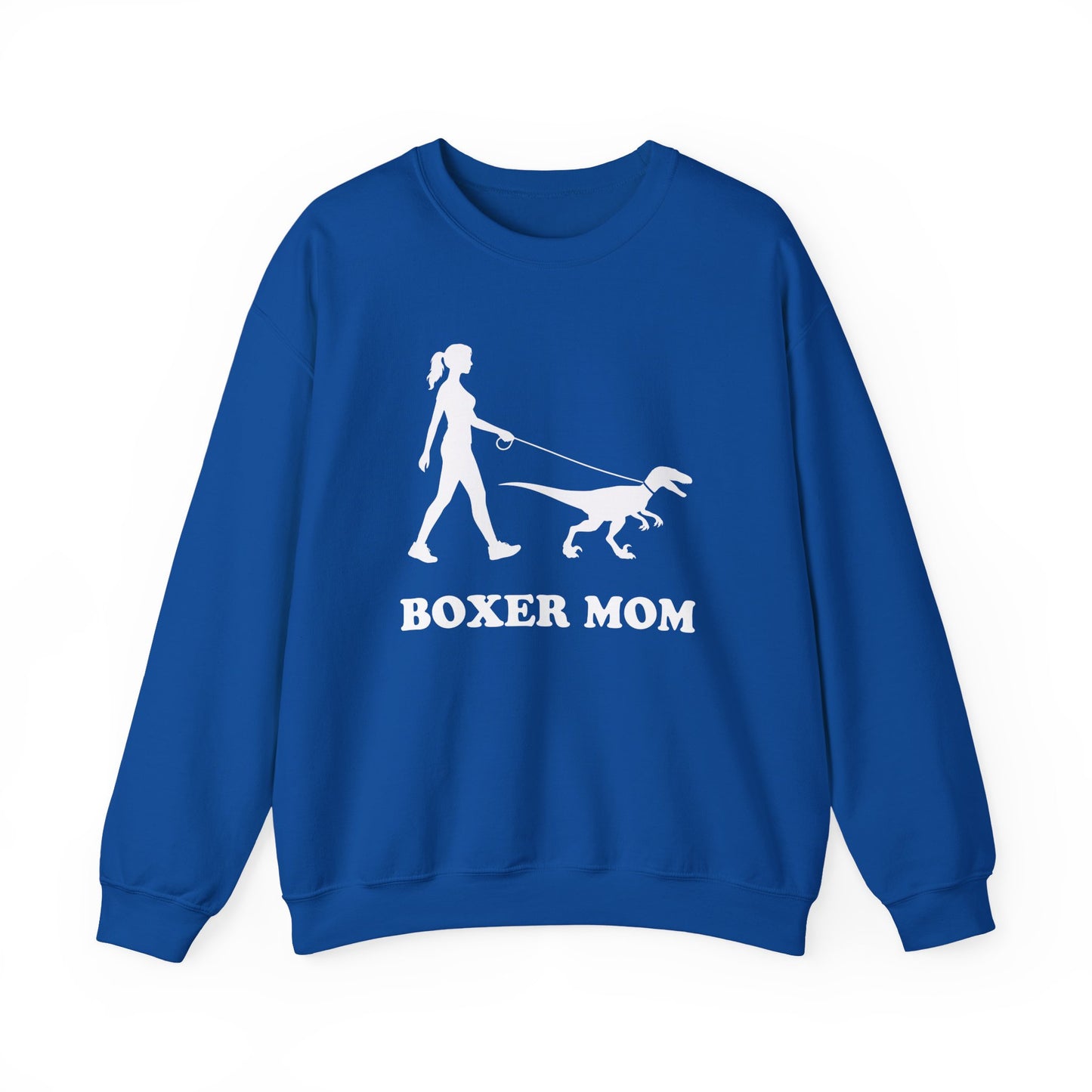 Boxer Mom Crewneck Sweatshirt