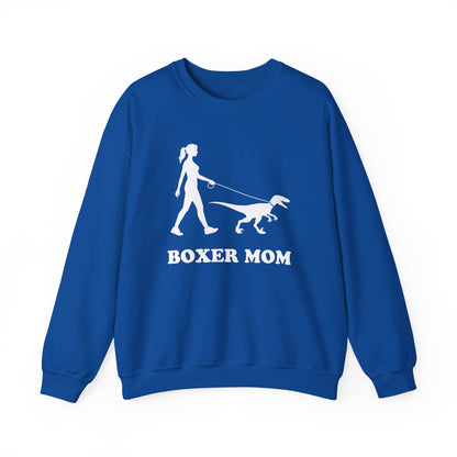 Boxer Mom Crewneck Sweatshirt