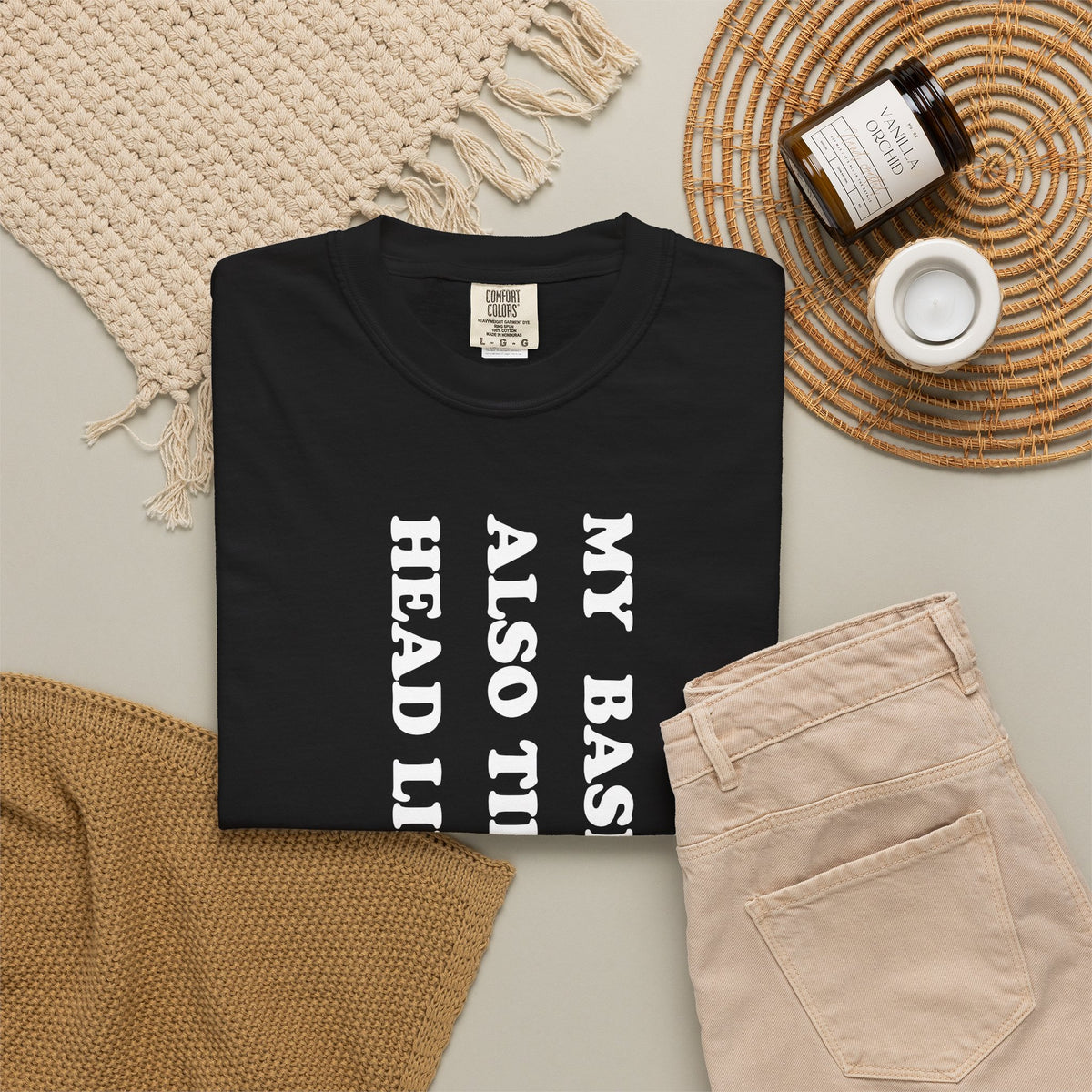 Basenji Tilts His Head Premium Tee
