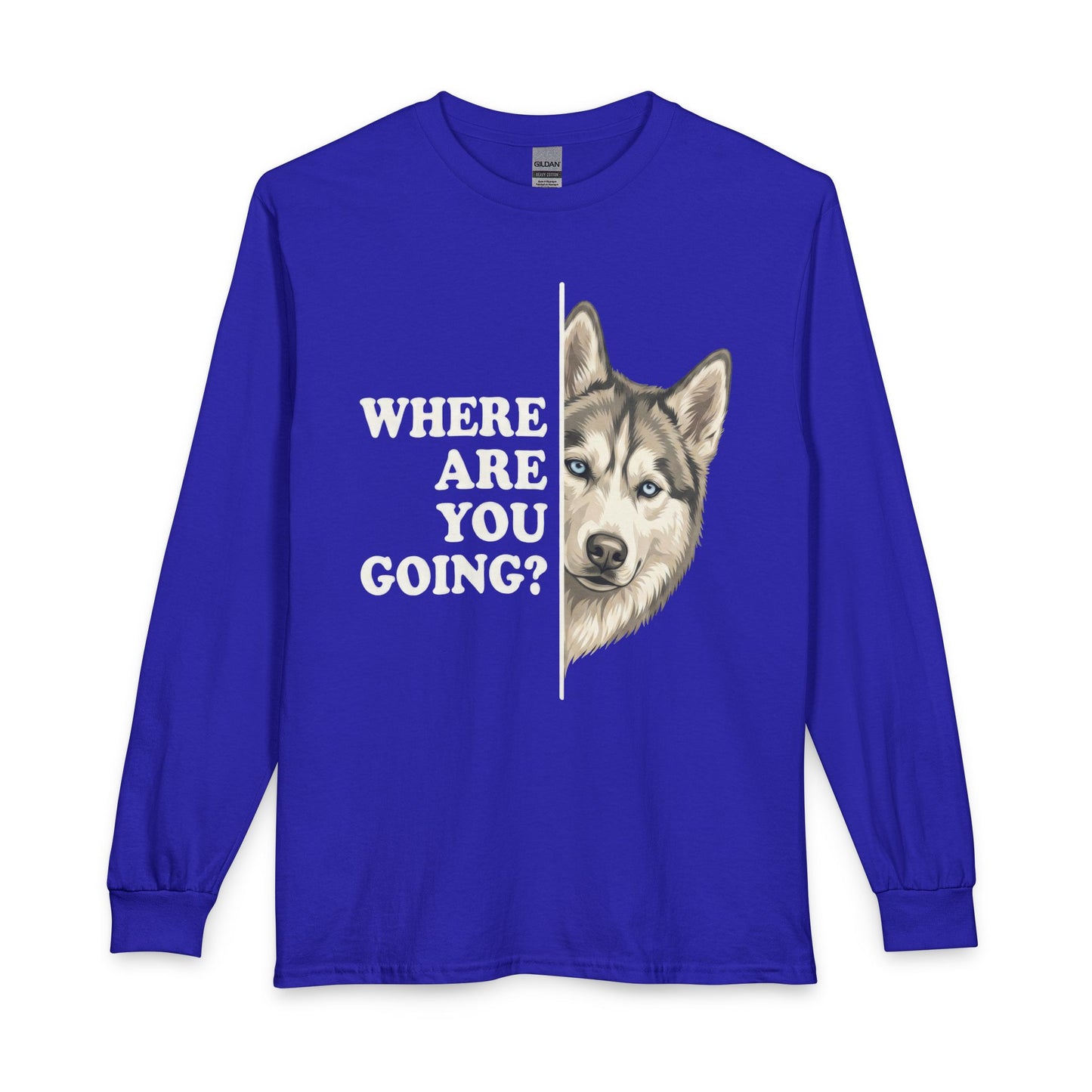 Siberian Husky Alert Long Sleeve